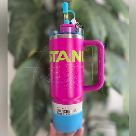 ๐FLASH SALE๐ Stanley Vivid Violet Reverb 30oz tumbler with accessories - Picture 1 of 5